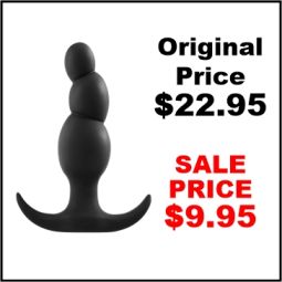 Anal Adventures Platinum Stacked Plug